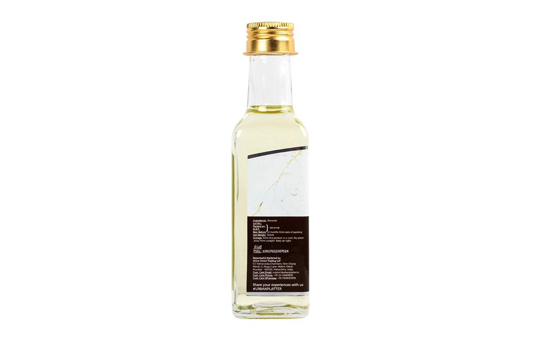 Urban Platter Almond Oil    Plastic Bottle  100 millilitre